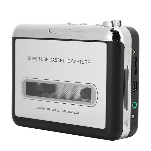 Tape Converter, Stereo Cassette Player Exquisite Portable With USB Cable For Windows2000/XP/Vista/Win7