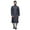 Dark Navy Blue, variant on Atasi Satin Slub Ethnic Kurta With Churidar For Mens Printed Party Wear