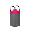 thumbnail image 4 of Felt Clothes Storage Bag Purple Organizers and Storage, Laundry Basket Laundry Hamper Laundry Baskets Dirty Clothes Hamper Laundry, 1*Felt Clothes Storage Bag, by Meiiso, 4 of 7