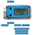 thumbnail image 4 of Medidor de Flujo de Turbina Digital de 2 Piezas Medidor de Flujo de Combustible de 1 Pulgada Medidor de Flujo de Combustible de GasóLeo Medidor de Flujo de Agua para Medir Gasolina, 4 of 8
