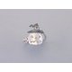 thumbnail image 3 of Lindo Halloween Fantasma Bruja Escoba Estilo Anillo de dedo Fiesta Cosplay Accesorios Sombrero de bruja de plata Cómodo y ambientalmente delicado (1pcs, kaili Sencillez, 3 of 5