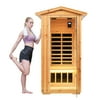 1 x Person Outdoor Patio Far Infrared Sauna Room Old Fir Wood 6 Heating Panel 1560W
