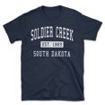 thumbnail image 1 of Soldier Creek South Dakota Classic Established Men's Cotton T-Shirt, 1 of 1