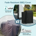 thumbnail image 5 of Adiqo Heavy Duty Waterproof Wood Pellet Grill Cover compatible with Pit Boss Lexington, 700FB, All Weather Protection Outdoor BBQ Cover, 5 of 7