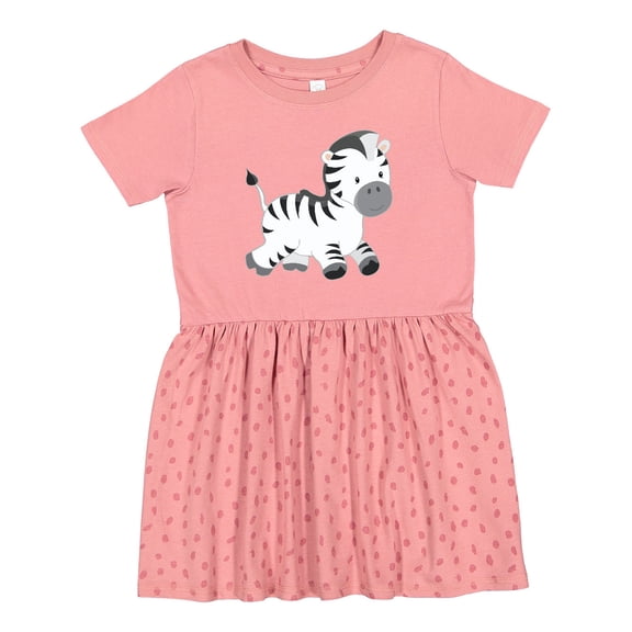 Inktastic Zebra Girls Toddler Dress