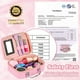 thumbnail image 4 of Juego de maquillaje para niñas, bolsa de maquillaje lavable de 27 piezas con caja de almacenamiento, regalo de cumpleaños de Navidad para niñas mayores de 3 años, 4 of 5