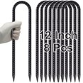 thumbnail image 1 of Estacas para Cama Elástica VVOKGO 30 cm Anclajes para Viento Fuerte Paquete de 8, 1 of 6