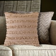 thumbnail image 2 of Xihbxyly Funda de Almohada con Borlas, Diseño Moderno de Color Sólido, Material Duradero y Resistente a La Intemperie, Fácil de Limpiar y Mantener, Perfecta para Sofá de Patio, Silla de Jardín y Rela, 2 of 6