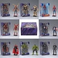 thumbnail image 2 of Pieza pequeña de Marvel War Machine de 4 pulgadas con articulaciones móviles (pequeños adornos) Máquina de guerra con armas brillar Electrónica, 2 of 5