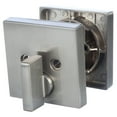 thumbnail image 5 of Kwikset 991 Halifax Keyed Door Lever and Sgl Cyl Deadbolt Combo Pack in SN, 5 of 8