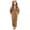 Coffee, variant on Girls Bear Ear Hooded Fleece Jumpsuit Kids Half-Zip Plush with Side Pockets for Everyday Playdates Dress-Up Photoshoots Birthday Holiday Gift