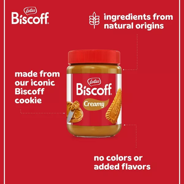 2x-Biscoff Creamy Cookie Butter Spread - 14oz