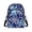 Blue White Snowflake, variant on Blue White Snowflake Small Crossbody Wallet for Travel Hiking, Practical Small Crossbody Bag Polyester Adjustable Shoulder Strap Sling Bag