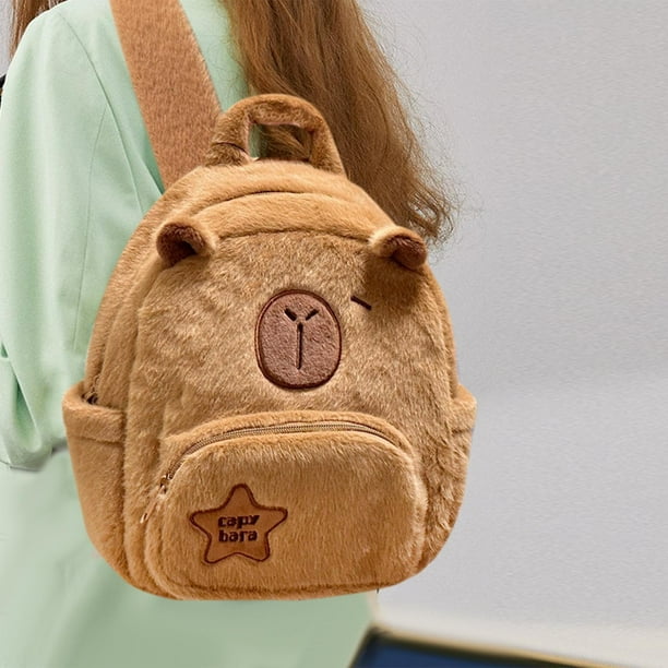 Mochilas de peluche Mochila de peluche de para ninos adultos y ninas. Mochila escolar de moda para viajes elegante mochila para portatil Mochilas de viaje Bolso de hombro Ligero Walmart en linea