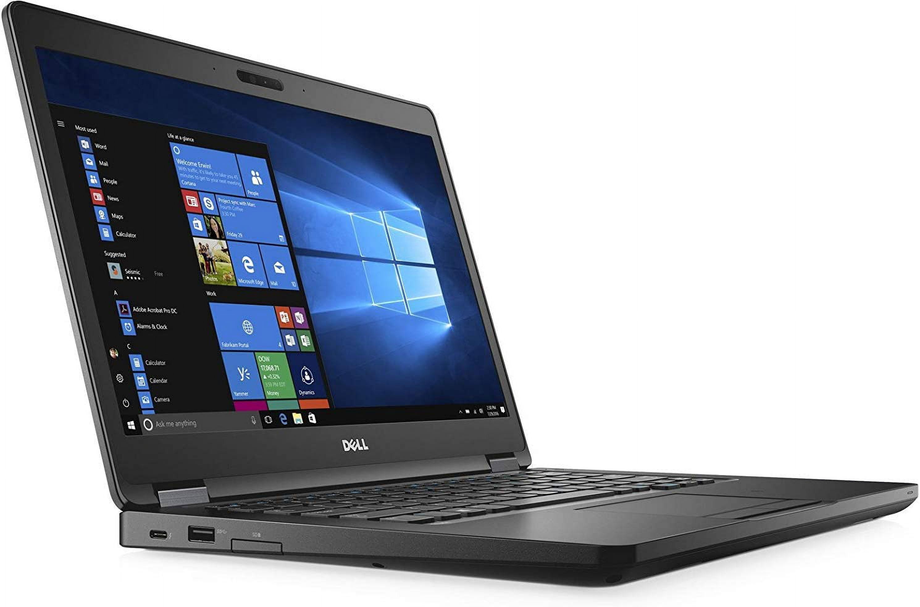 Dell Latitude 5480 Business Laptop, 14 Inch HD, Intel Core 7th Generation i57300U, 8GB DDR4, 256GB SSD, Webcam, Windows 10 Pro