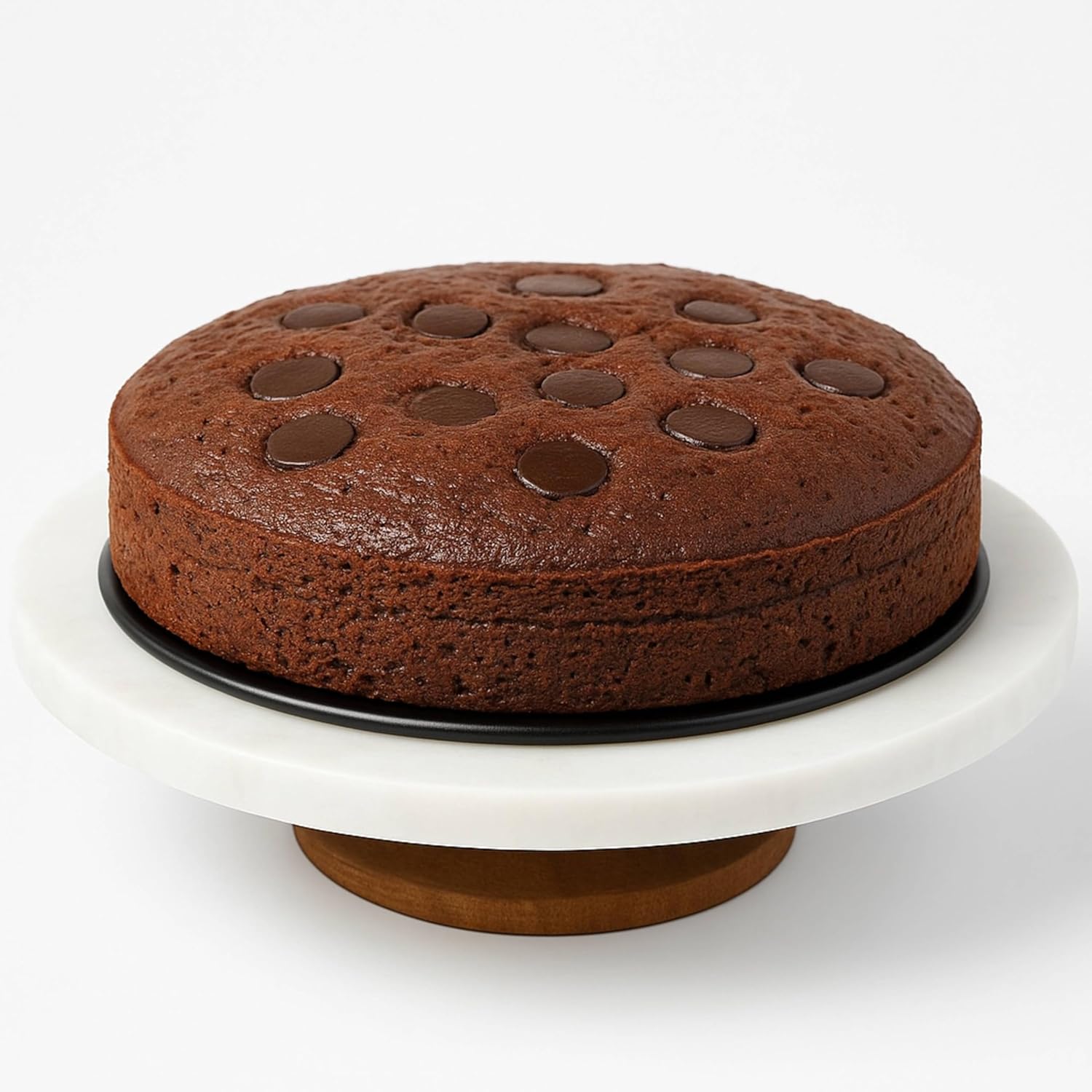 Andy Anand Keto Triple Chocolate Truffle Cake 9" - Sugar-Free, Gourmet Fresh Baked, Decadent Dessert, Perfect for Diabetics & Keto Diet (2 lbs)