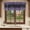 Lavender Purple Light Purple Black, variant on Purple Lavender Valances for Windows, Decorative Rod Pocket Window Valance Curtains, Spring Watercolor Wildflowers Plant Plaid Short Curtain Drapes for Kitchen/Living Room, 2 Panels, 60" W x 18" L