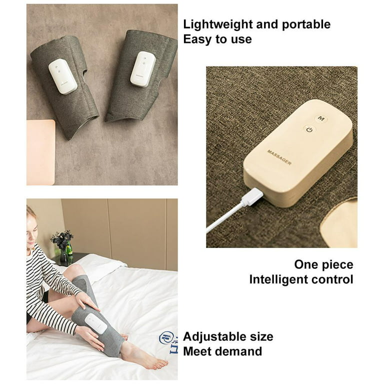 Rechargeable Leg Massager for Circulation and Pain Relief