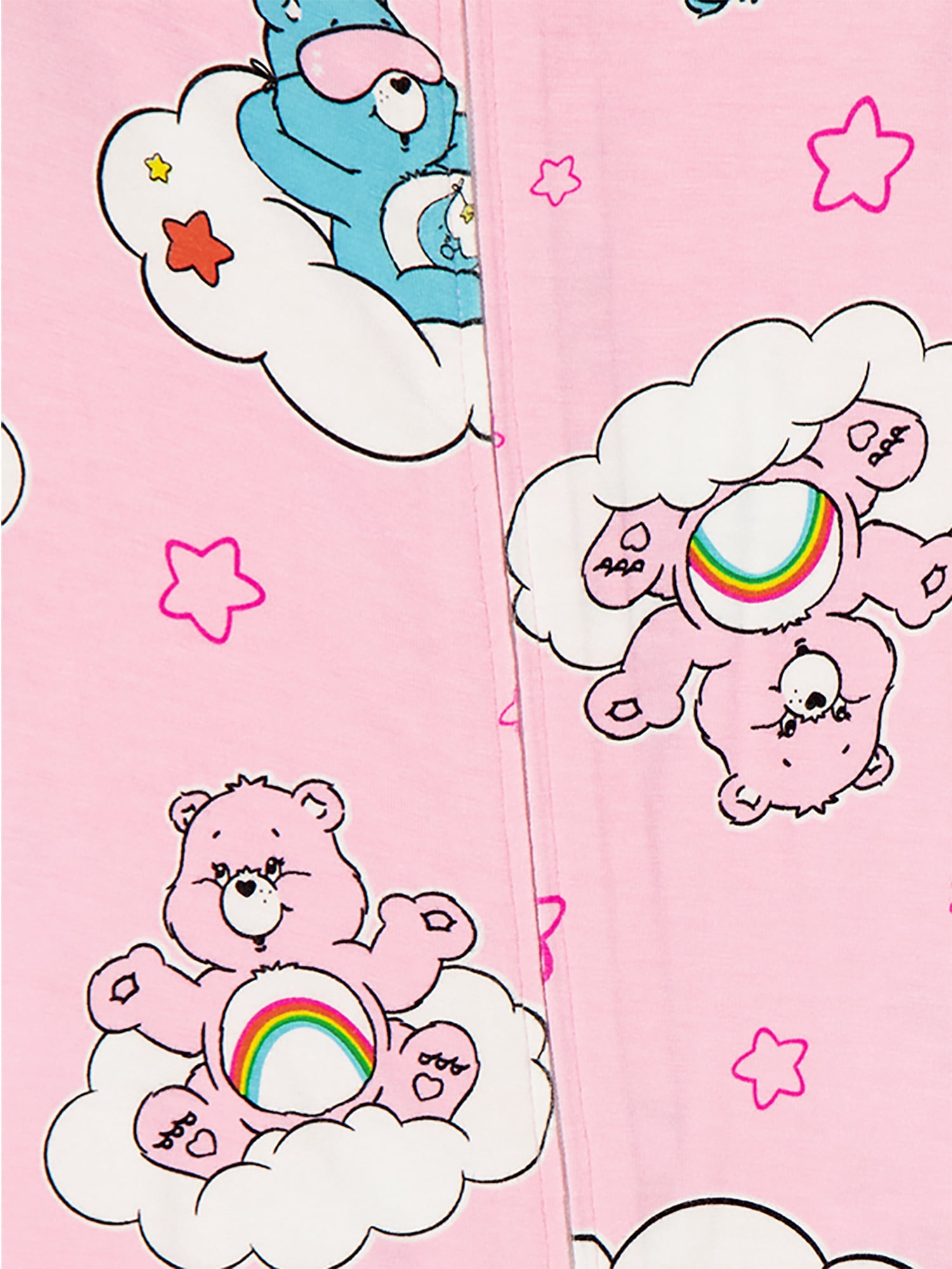 Care Bears Toddler Girls Long Sleeve Top and Pants Sleepwear Set, 2-Piece, Sizes 12M-5T