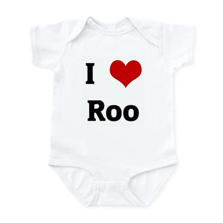 

CafePress - I Love Roo Infant Bodysuit - Baby Light Bodysuit Size Newborn - 24 Months