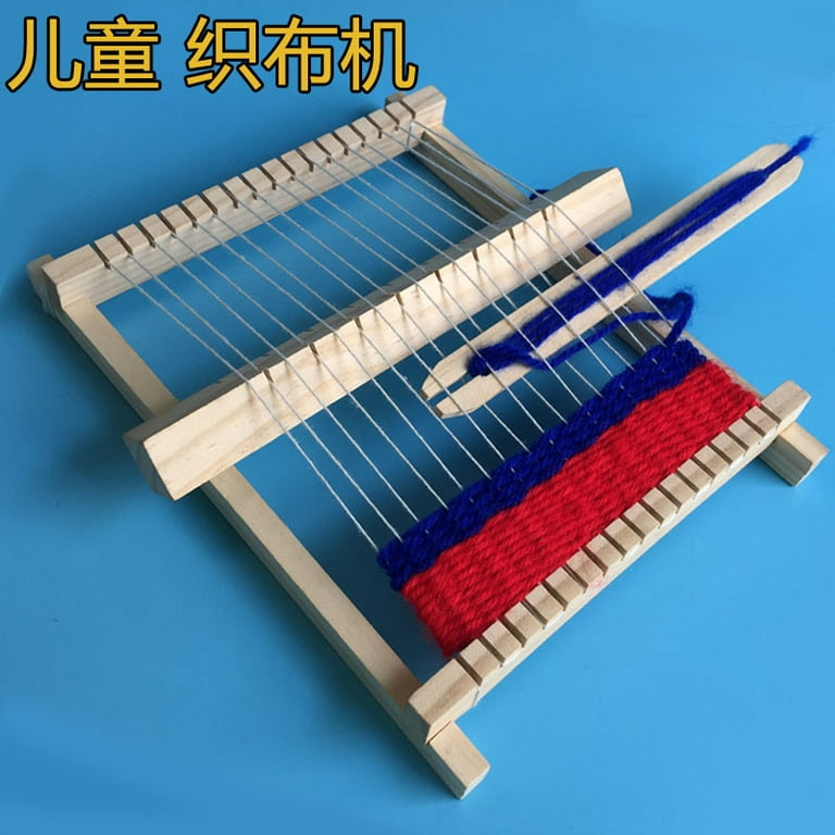 DIY Hand-knitting Wooden Loom Toys Children Weaving Machine Interllectural Development Technology Production, Other