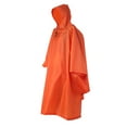 thumbnail image 1 of Poncho de viaje TOMSHOO impermeable ligero de múltiples funciones con la capilla que va de excursión cubierta de lluvia de ciclo Poncho capa de lluvia estera de campaña de camping al aire libre Irfora Poncho de viaje, 1 of 7