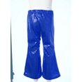 thumbnail image 6 of IEFIEL Big & Little Girls Shiny Sequins Jazz Hip-Hop Dance Pants Bell Bottoms Flared Pants,Sizes 2-16, 6 of 7