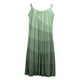 thumbnail image 3 of ICHUANYI Clearance Women Plus Size CasualPrinted Round-Neck Short Sleeve Loose Knee-Length Dres(Army Green, M) ICHUANYI WER2023080917084, 3 of 4