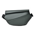 thumbnail image 4 of Bolso de pecho resistente al agua jinwen mochila con cremallera suave bolso cruzado hombro Verde, 4 of 8