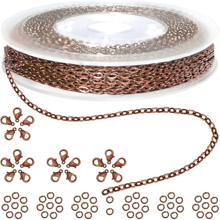 Jewellery Making Chain for Craft & Diy Making Purpose Golden (5 Meter 3 mm)
