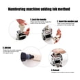 thumbnail image 4 of Number Coding Machine Coding Page Machine Automatic Numbering Machine 7506 6-Digit Number Coding Page Digital Stamping Machine, 4 of 8