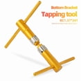 thumbnail image 2 of Bicycle BSA Thread Bottom Bracket Tapping Tool BC 1.37x24T Bike Frame Aluminium Alloy Repair Tools Kit, 2 of 7