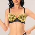 thumbnail image 5 of Abbraccia Rivet Corset Dance Costume Chic Push up Bra for Club Women Girls Performance L, 5 of 8