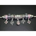 thumbnail image 2 of Falari Multi-Color, Birthstone Charm Beads Bracelet, Silvertone, 2 of 6