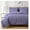 Dusty Purple, variant on Liam Pastel Yellow Queen Size Bed in a Bag Comforter Set - 7 Pieces Coin Pattern Lightweight Comforter with Bed Sheets, Pillowcases & Shams Bedding Set for All Seasons