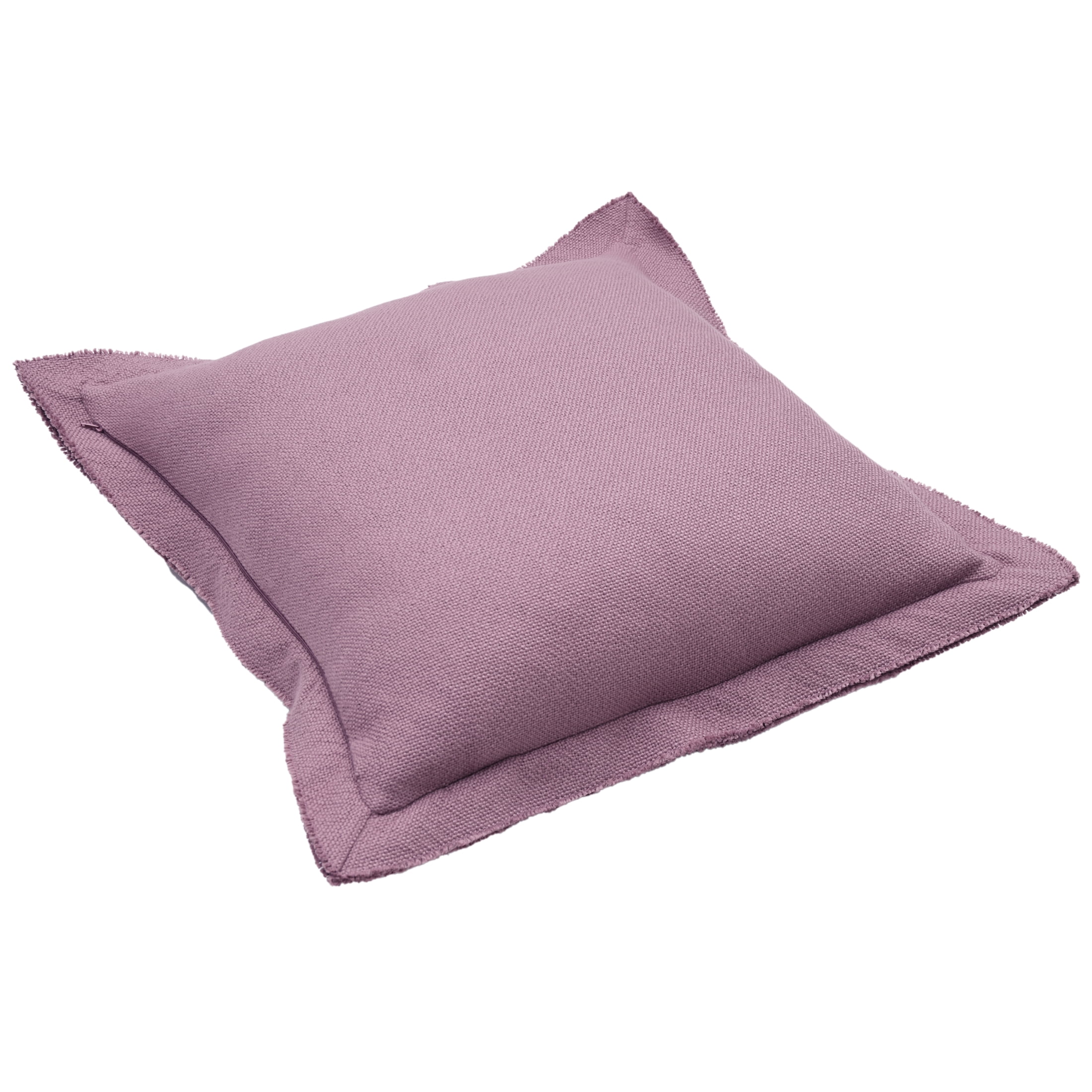 Better Homes & Gardens 24" x 24" Blake Bi-Flange Throw Pillow Cover, Violet Gem