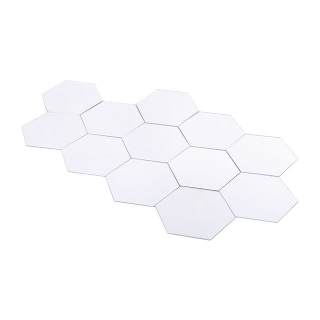 Adhesivo Acrílico Para Espejo, Moderno, 12 Uds., Efecto 3D, Pared Extraíble