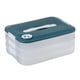 thumbnail image 1 of Contenedores de almacenamiento de bolas de hervida Caja De Almacenamiento De Bolas De Hervida Contenedores Organizadores De Bolas De Hervida Para Cocina 3 Capas Verde, 1 of 7