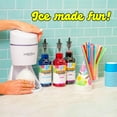 thumbnail image 2 of **s900a made in usa professional fluffy ice & snow cone machine for home use - complete party kit with flavor syrups, 2 of 7