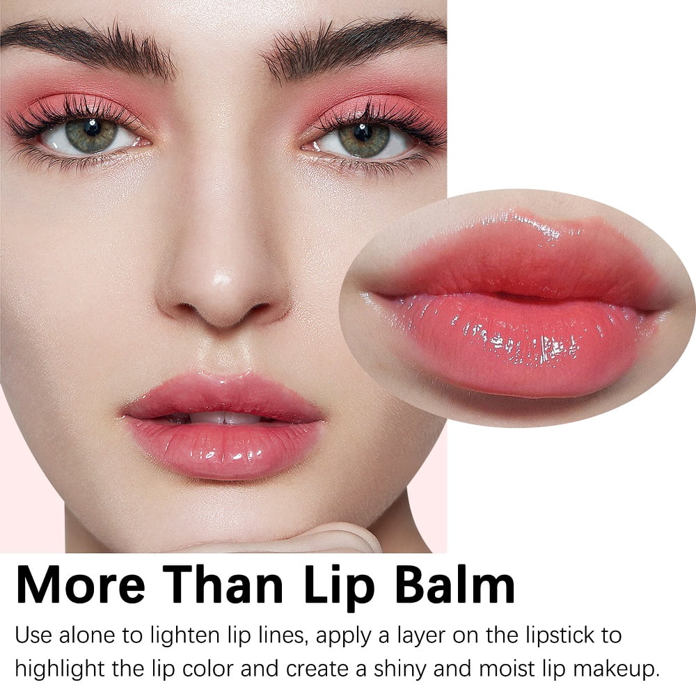 light pink lip oil