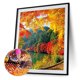 thumbnail image 3 of Cuadros Decorativos Pintura de diamantes bosque de arce taladro redondo imagen de diamantes de imitación dibujo DIY JShteea Nuevos Originales, 3 of 9