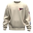 thumbnail image 2 of Unisex Fanatics  Tan Detroit Tigers Spirit Jersey Fleece Crewneck Pennant Sweatshirt, 2 of 6