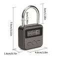 Programmable Keyless Heavy Duty Metal Combination Padlock with Smart ...