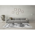 thumbnail image 3 of Ahgly Company Indoor Rectangle Abstract Gray Modern Area Rugs, 3' x 5', 3 of 4