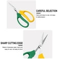 thumbnail image 4 of Garden Trimming Scissors | Stainless Steel Bent Blade Pruning Shears | Soft Grip Handle | Precision Gardening Tool for Grape, Fruit Tree, Flower, Indoor & Outdoor Use | 15.6x7.5cm | 1 Pack, 4 of 9