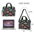 thumbnail image 3 of FORMRS 16" Laptop Bag Carrying Sleeve Case with Handle Travel Shoulder Briefcase, Colorful Space Cat, 3 of 8