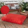 thumbnail image 5 of Happy Hounds Casey Indoor/Outdoor Pillow Style Dog Bed, Salsa, Large (48 x 36 in.), 5 of 9