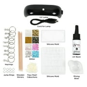 BLUE MOON BEADS Blue Moon Beads UV Resin Monogram Keychain-Making Kit