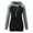 Grey, variant on Gyujnb Drawstring Hooded Maternity Nursing Sweatshirt Raglan Color Block Soft Stretch Knit Long Sleeve Dual Layer Lift Up Feeding Front Kangaroo Pocket Longline Loose Hem Top,L
