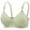 Green, variant on TAGOLD Womens Plus Size Bra,Summer Bras for Womens,Woman's Solid Color Back Buckle Thin Style Ventilate Bra Without Steel Rim